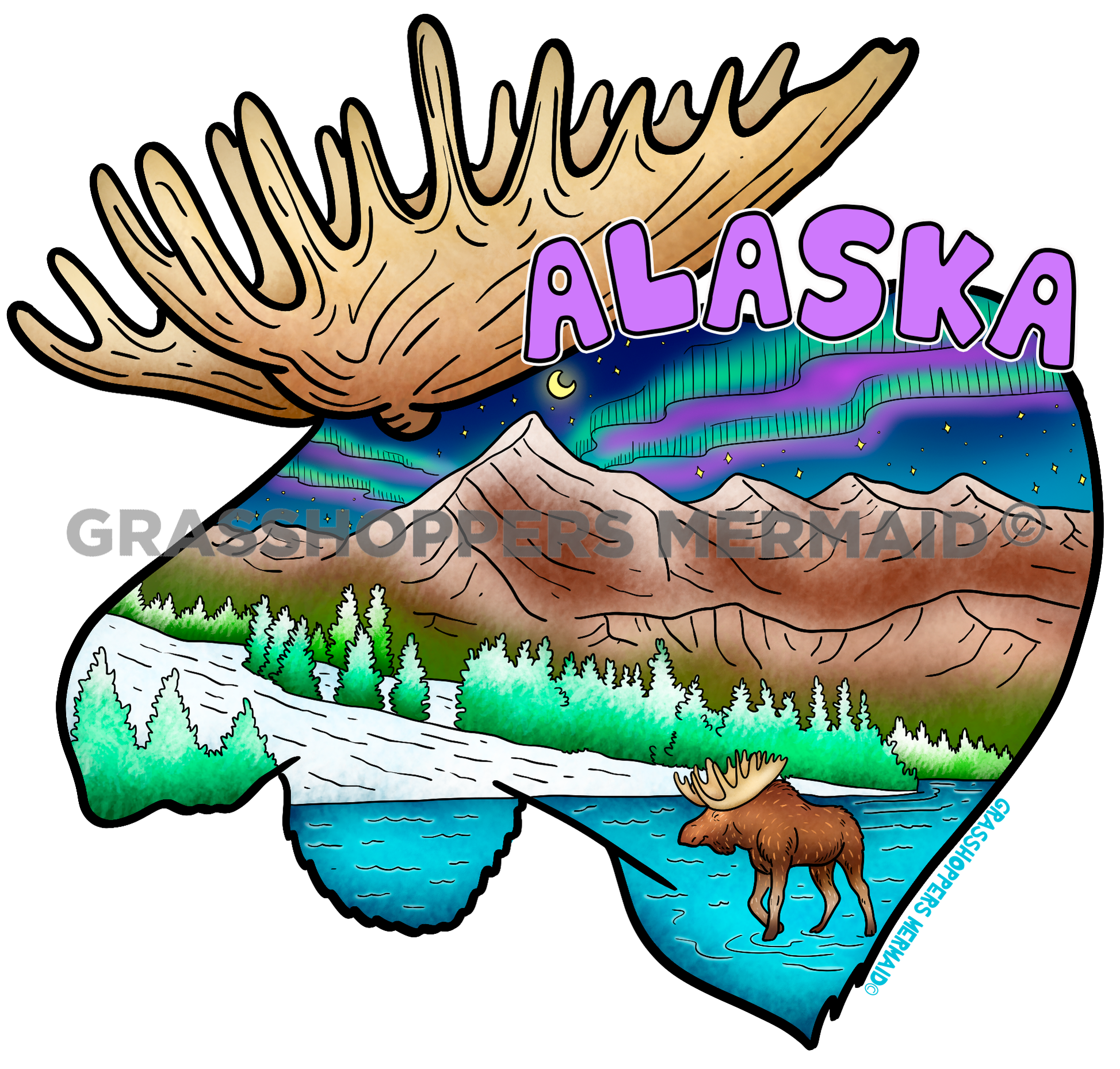 Moose in Denali