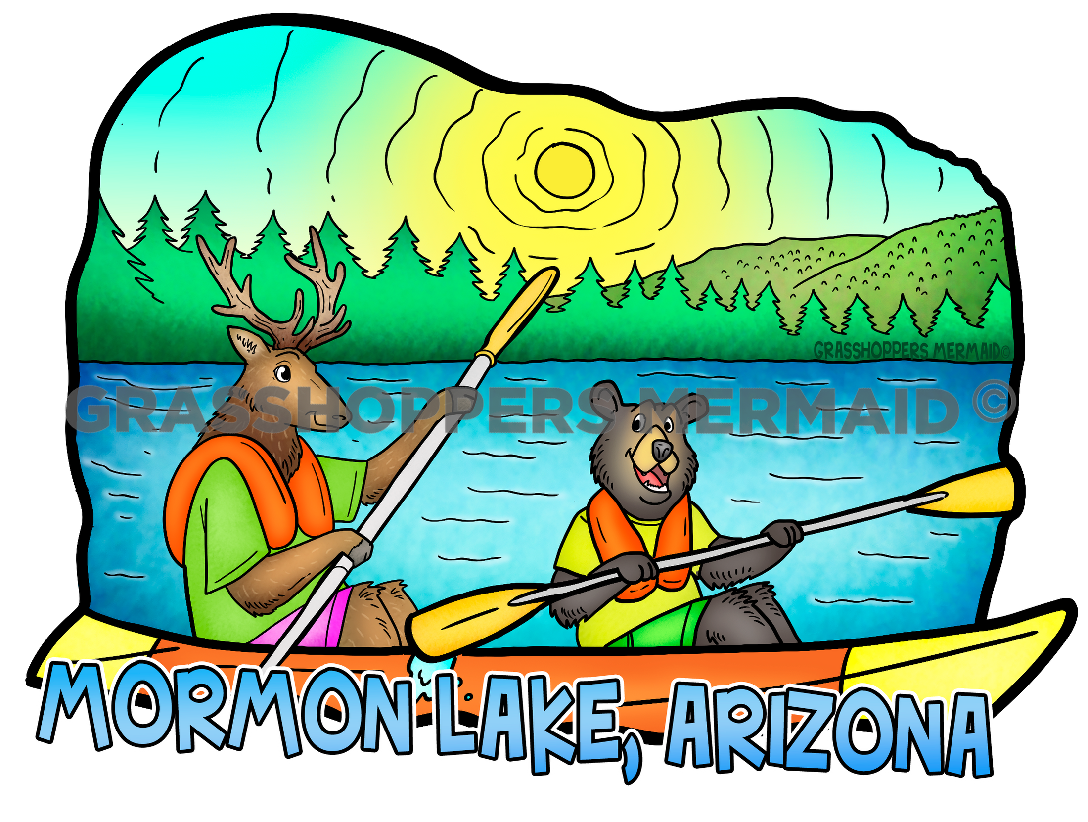 Mormon Lake Kayaking