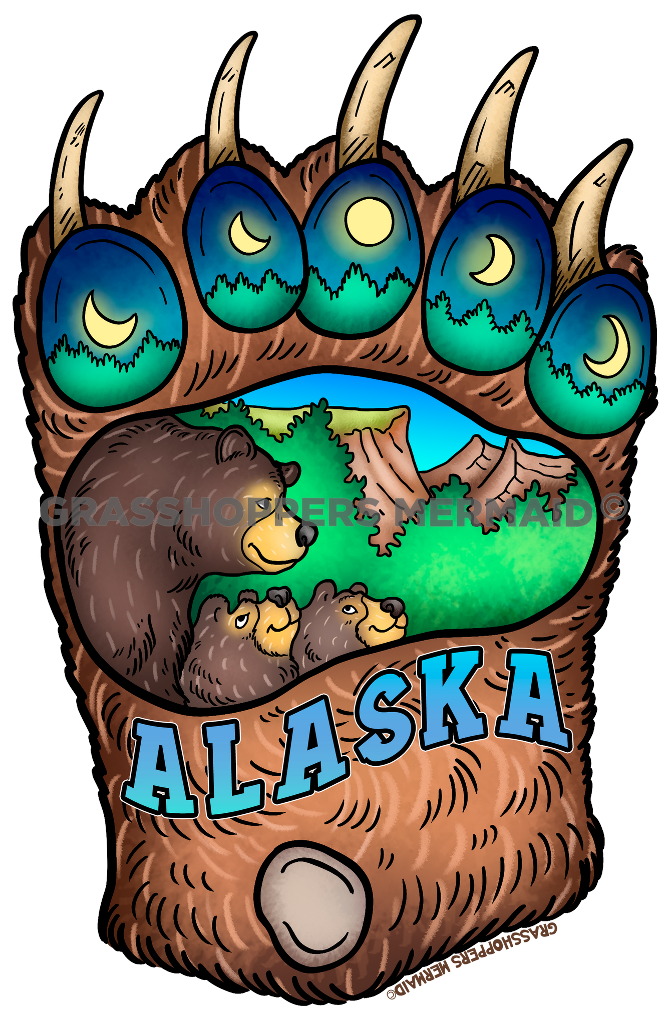 Mountain Bear Paw