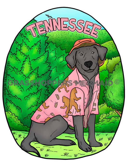 Mountain Vacay Dog