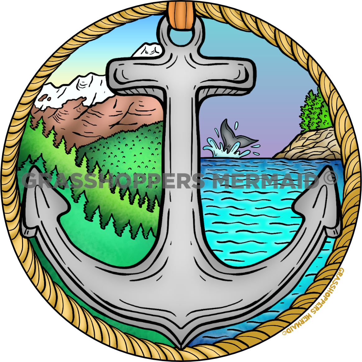 Mountain & Ocean Anchor