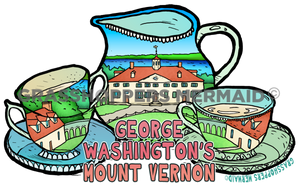 Mount Vernon Tea Set