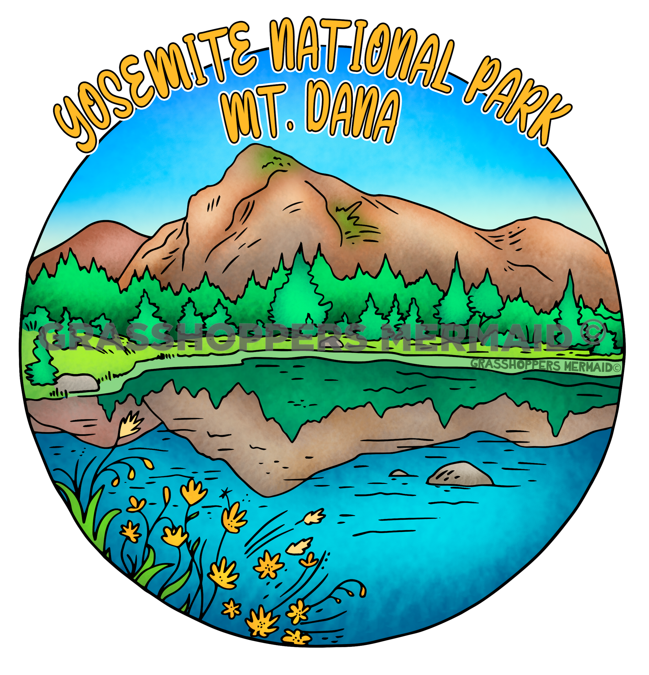 Mt Dana Reflection
