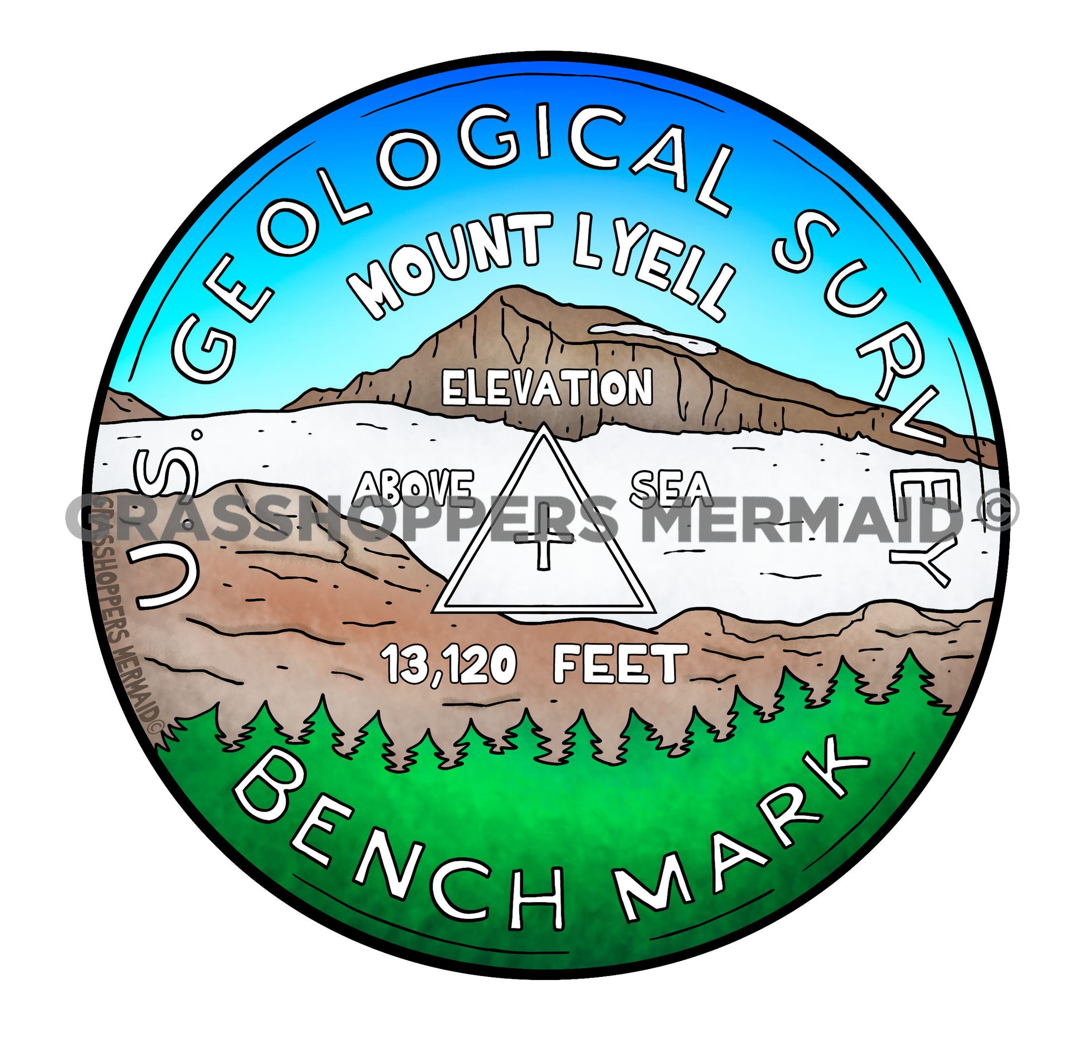 Mt Lyell Survey Marker