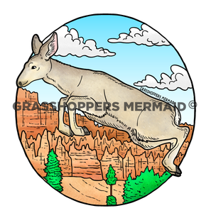 Mule Deer Jump