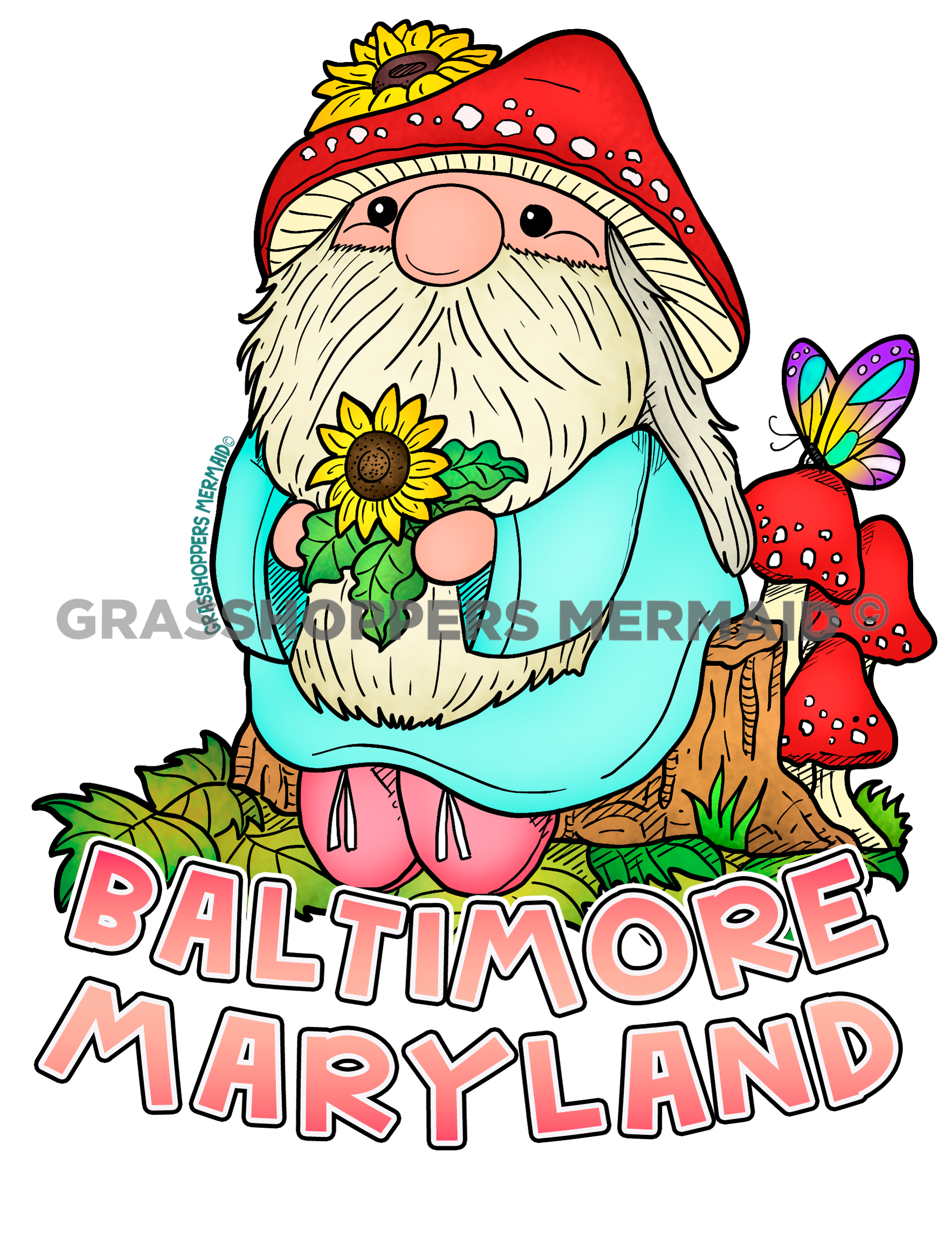 Mushroom Man Gnome