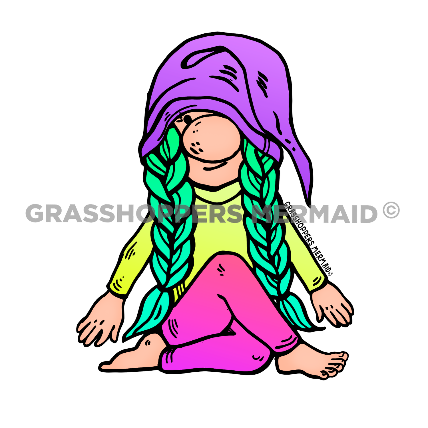 Namaste Gnome Girl