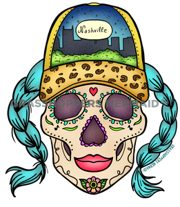 Nashville Sugar Skull
