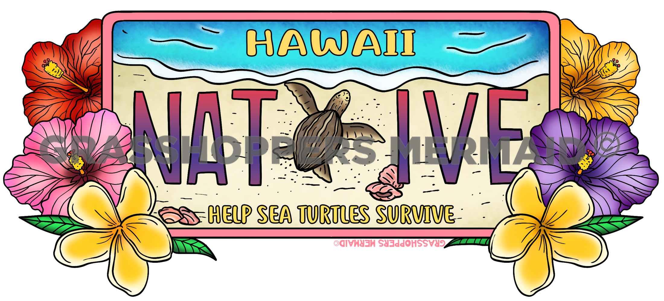 Turtle Flower License