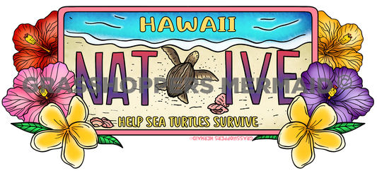 Turtle Flower License