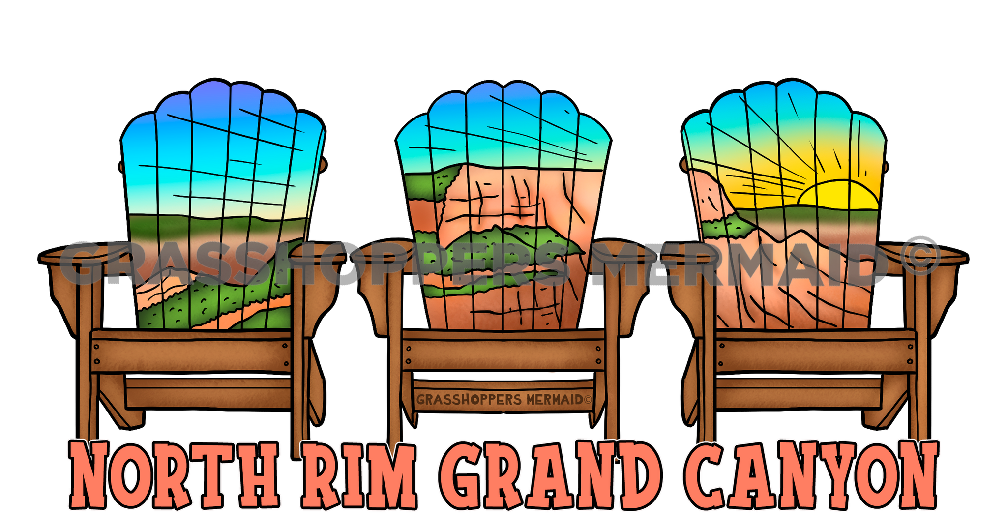 North Rim Adirondack Chairs