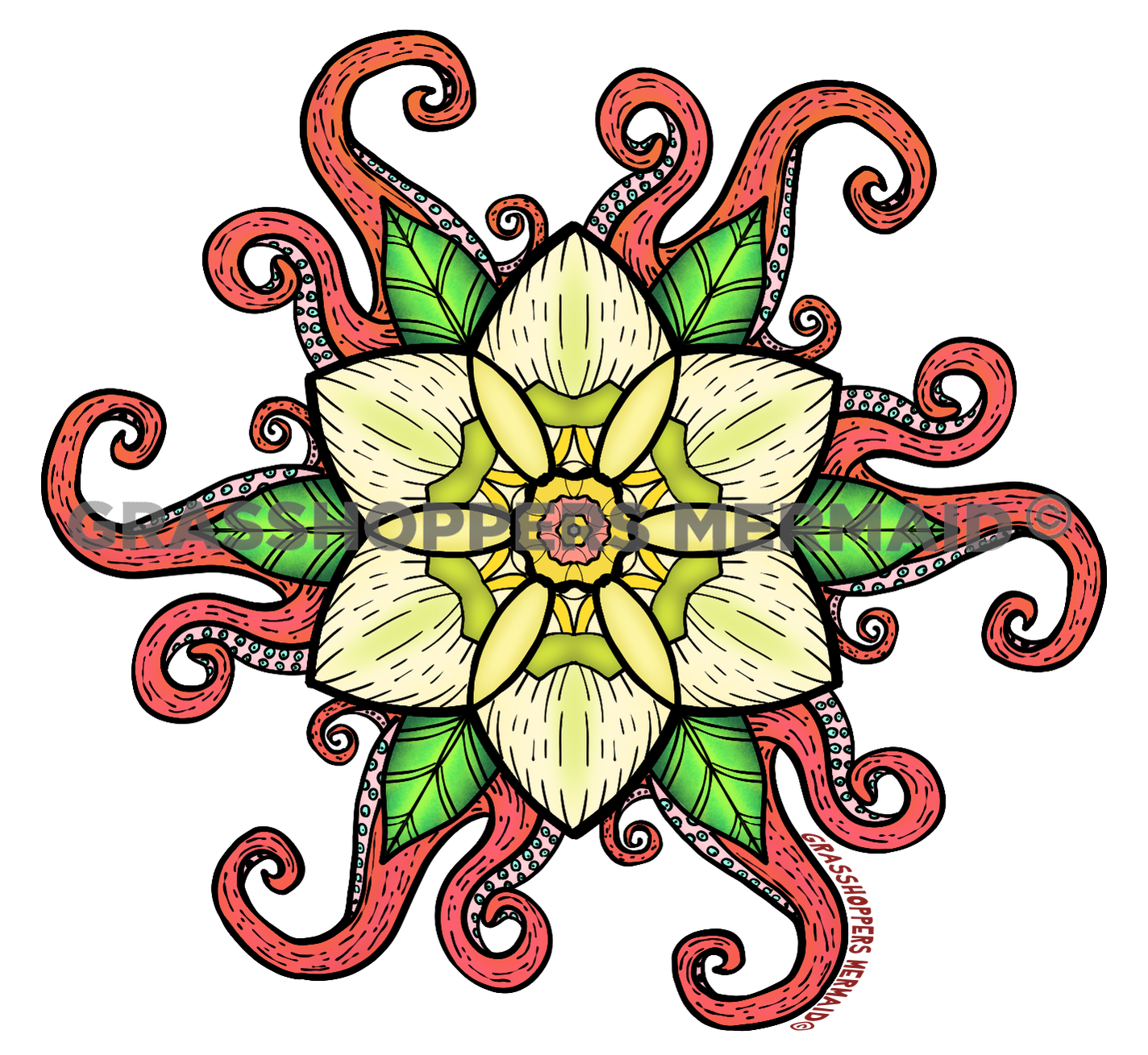 Octopus Mandala