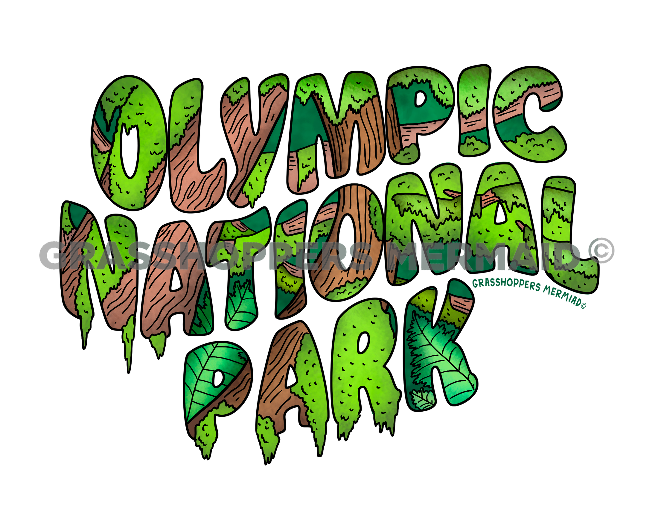 Olympic National Park Text