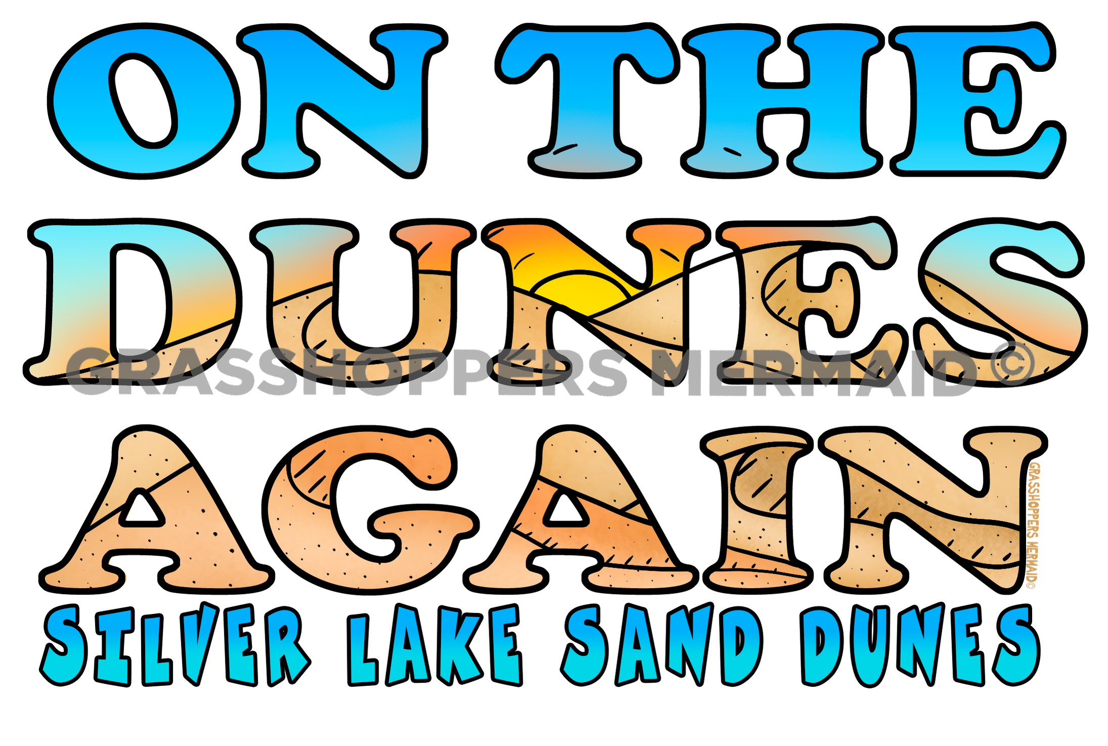 On the Dunes Again Text