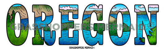 Crater Lake Oregon Text