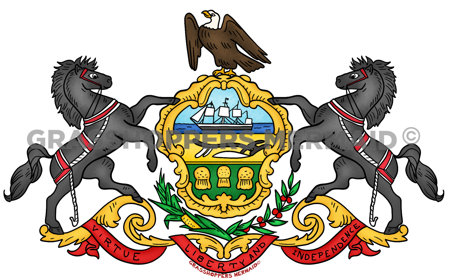PA Flag Art