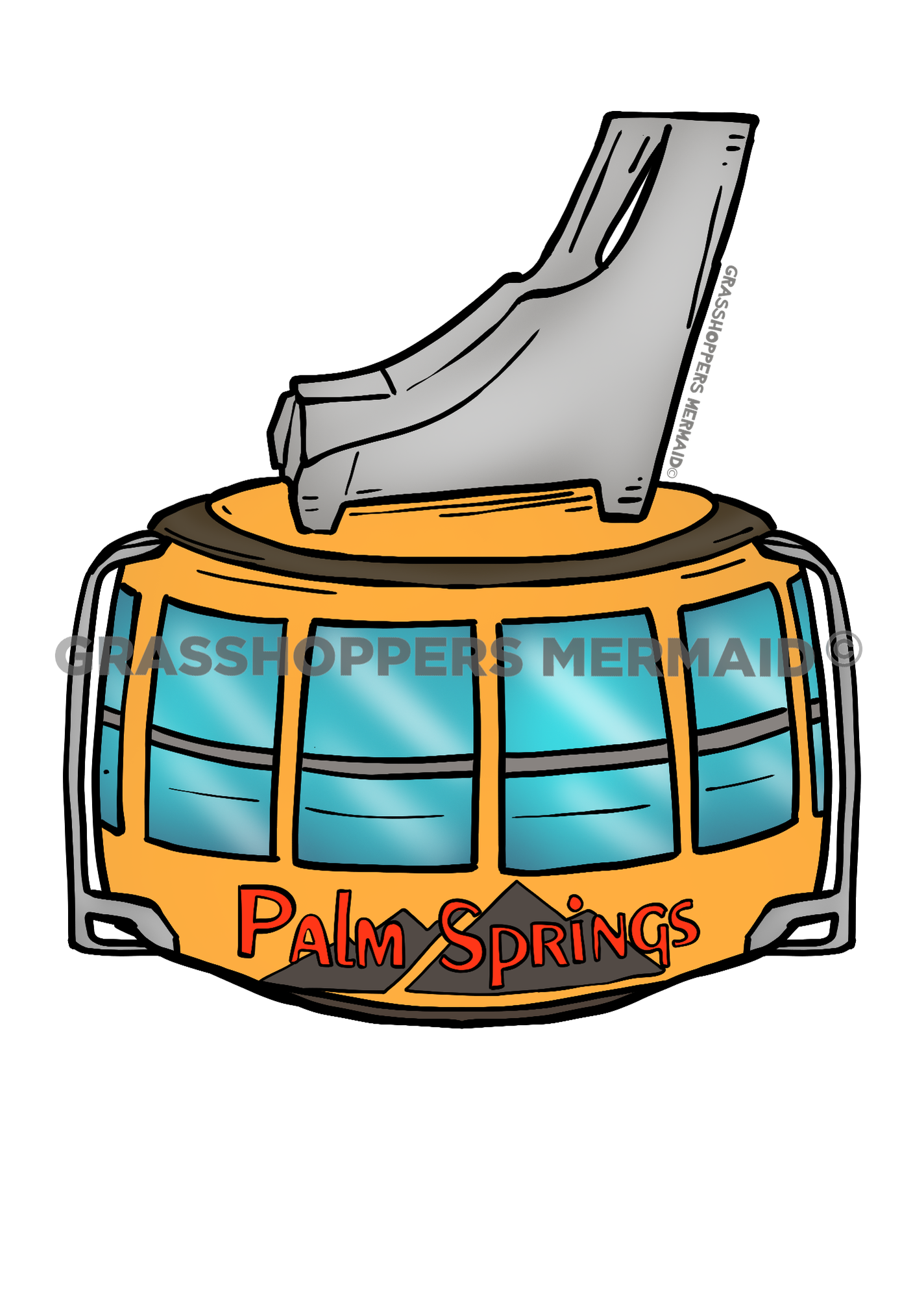 Palm Springs Tram Car