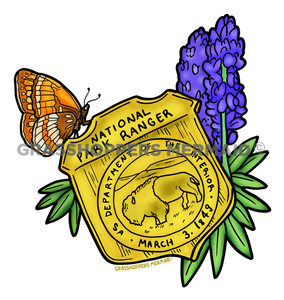 Park Ranger Butterfly Badge