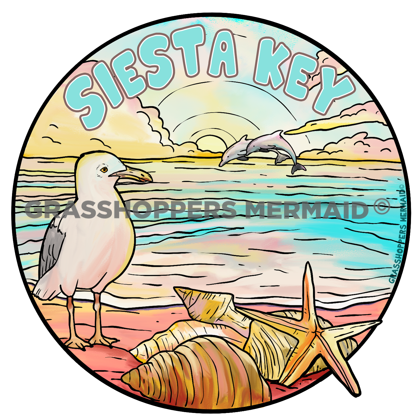 Pastel Coastal Dream