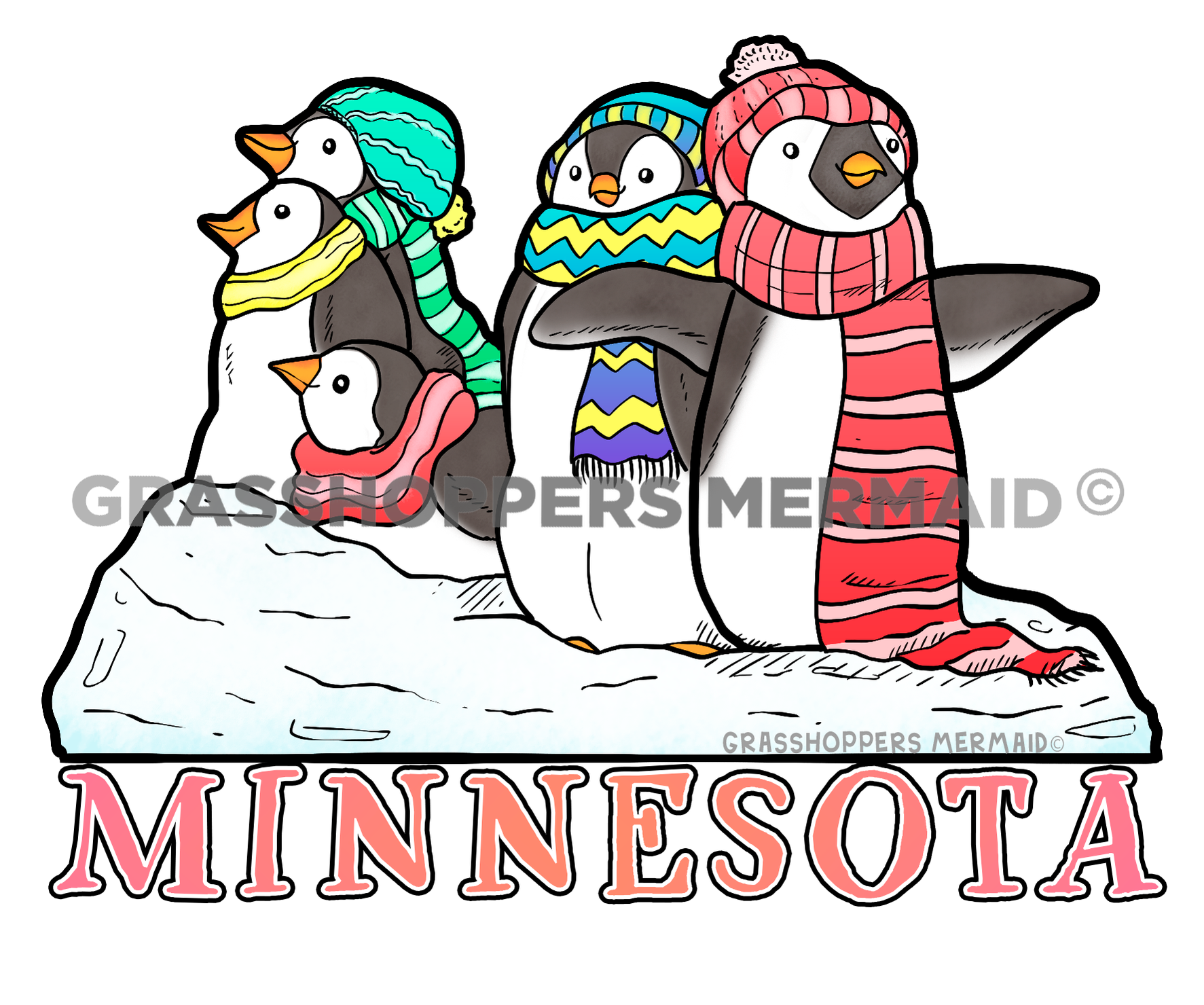 Winter Penguins