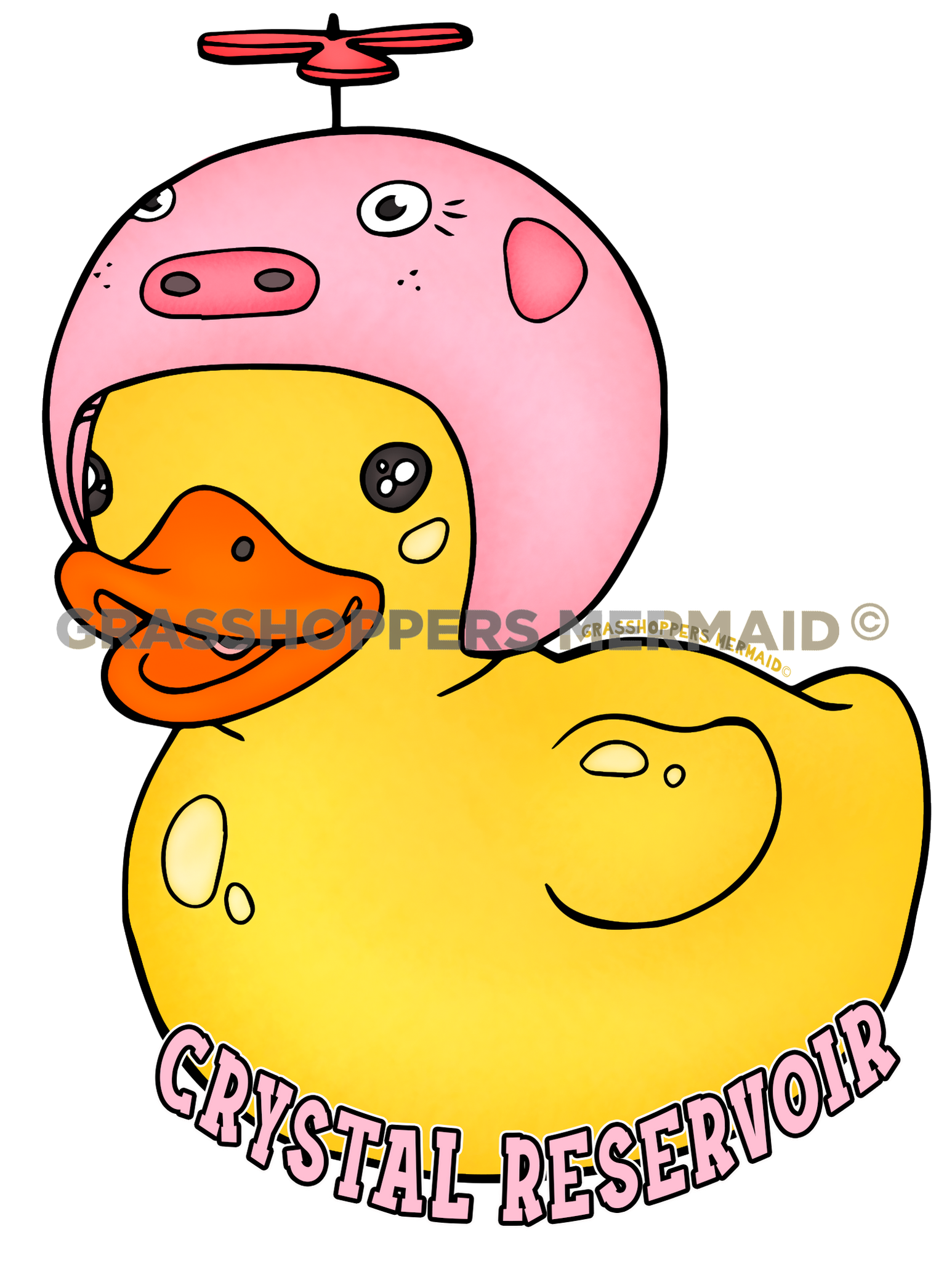 Pig Helmet Duck