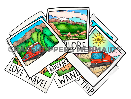 Pikes Peak Polaroid Trio