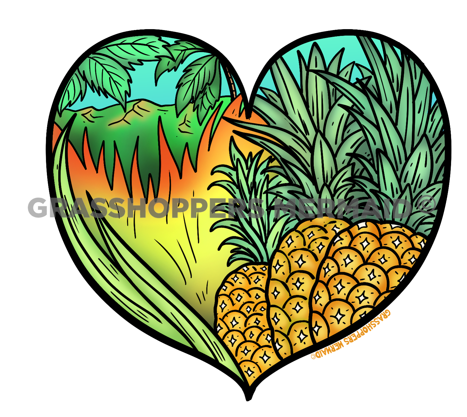 Pineapple Heart