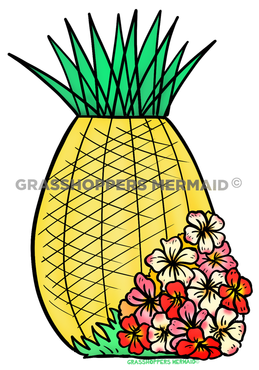 Pineapple Love Lock