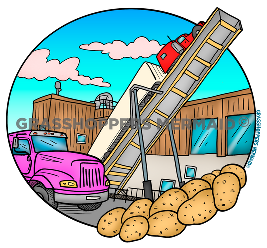 Pink Potato Truck