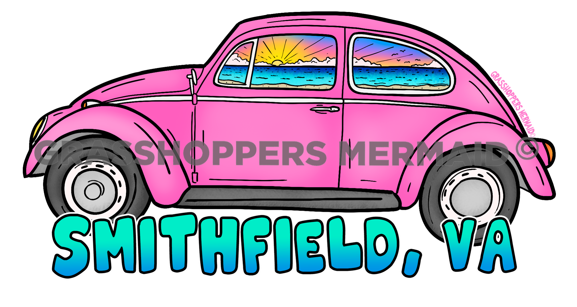 Pink Volkswagen