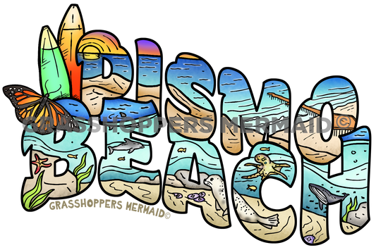 Pismo Beach Text