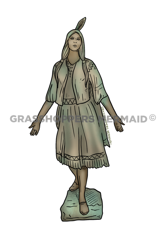 Pocahontas Statue