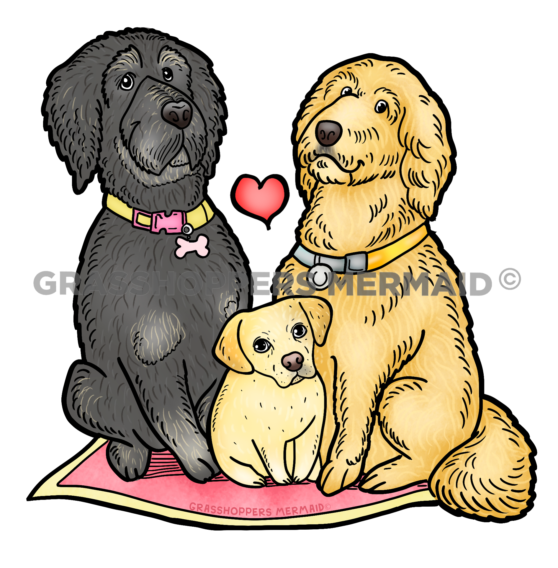 Pup Trio