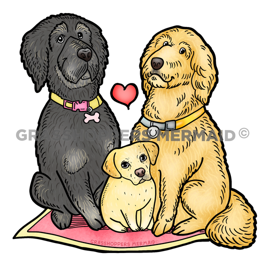 Pup Trio