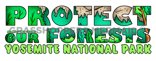 Protect Our Forests Text