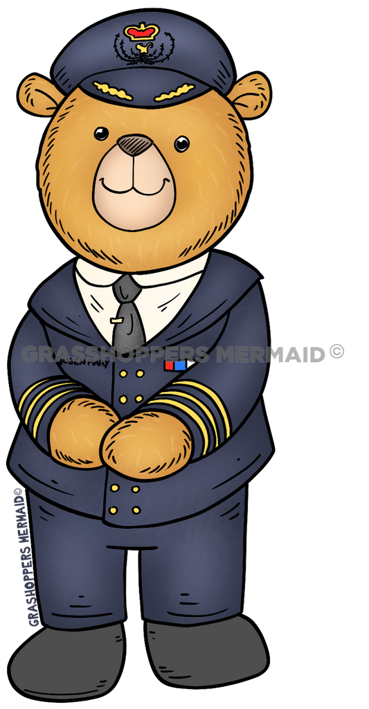 Queen Mary Captain Bear