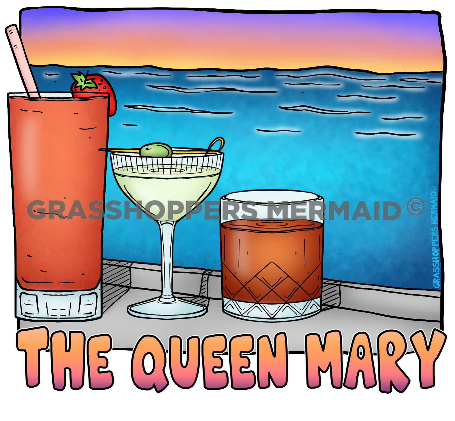 Queen Mary Drink Lineup