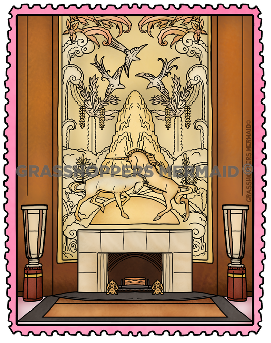Queen Mary Fireplace