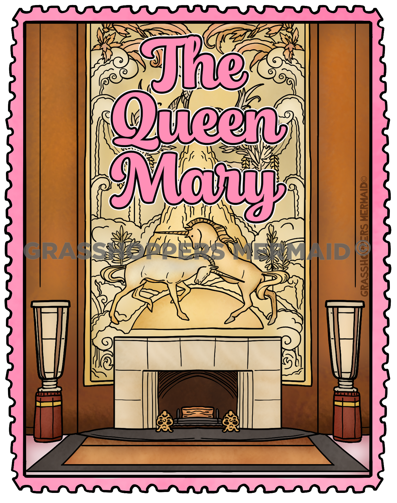 Queen Mary Fireplace