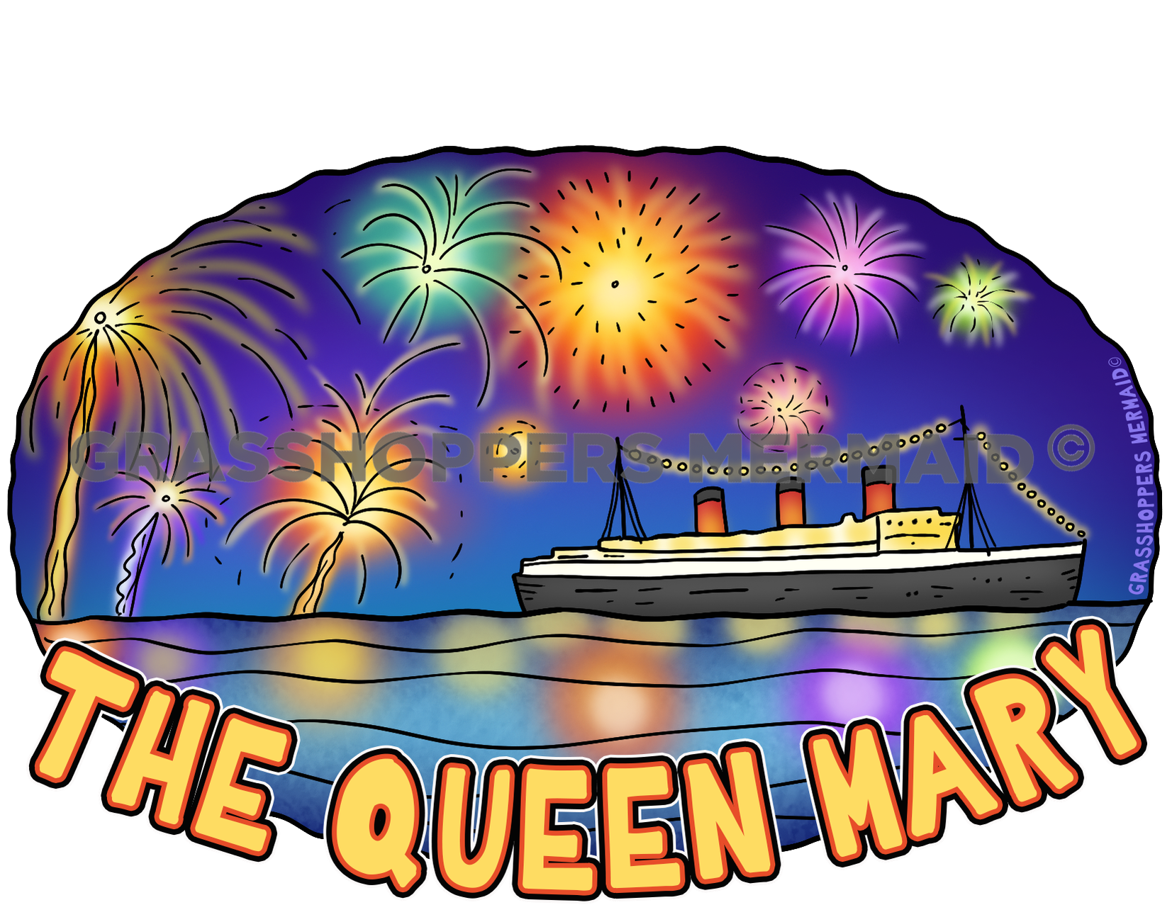 Queen Mary Fireworks