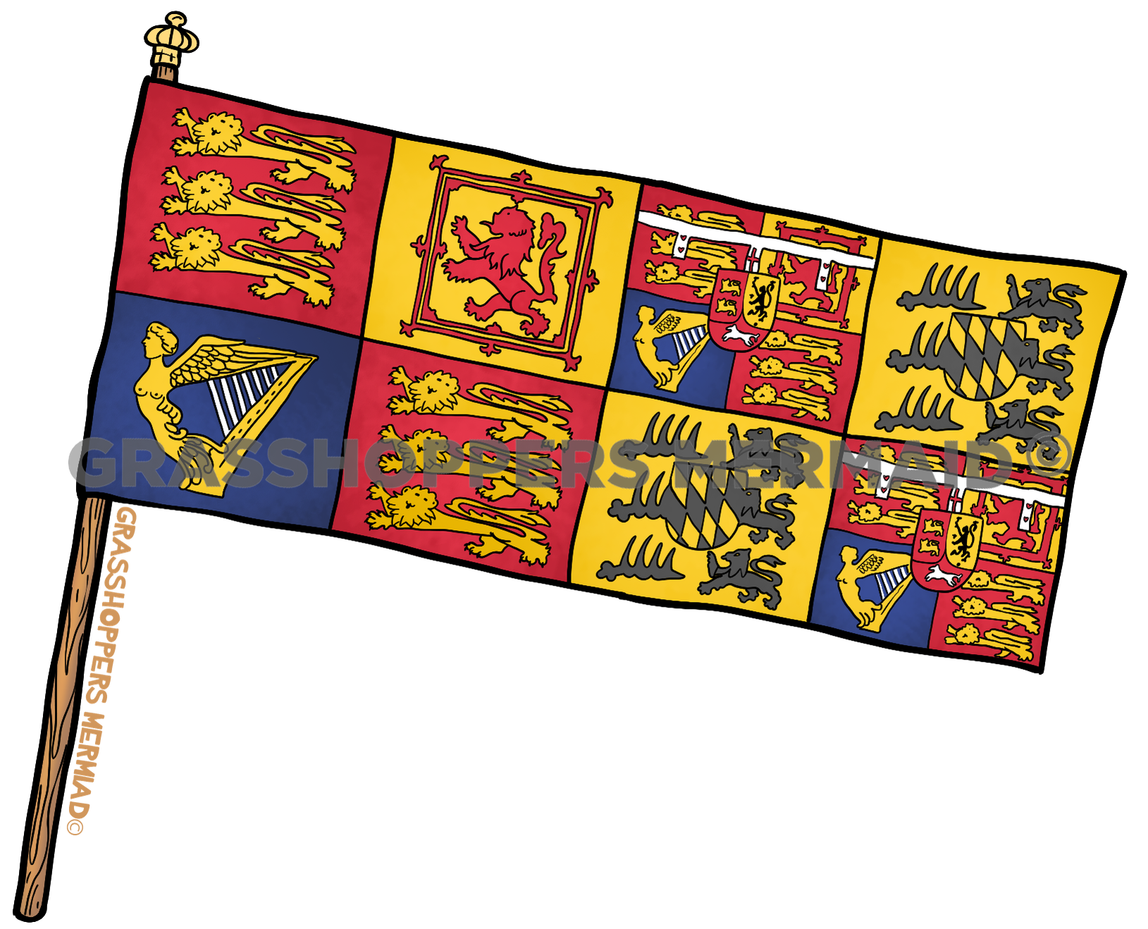 Queen Mary Flag