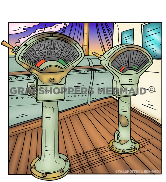 Queen Mary Machine Levers