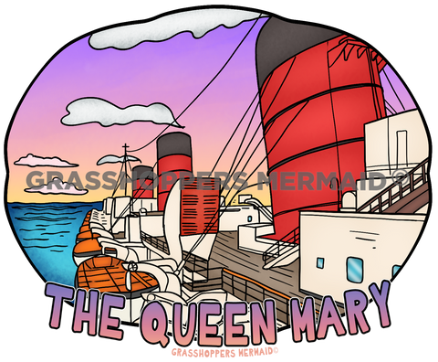 Queen Mary Smoke Stacks