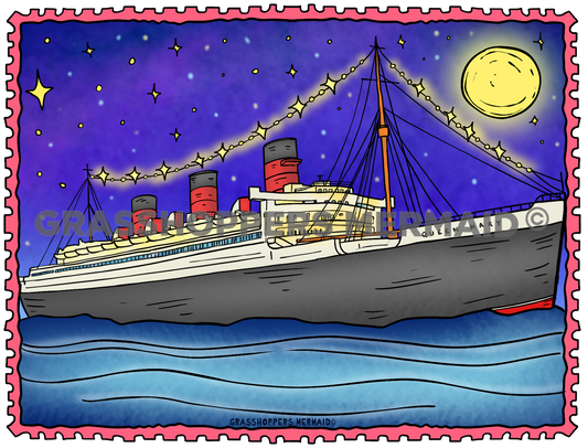 Queen Mary Starry Night