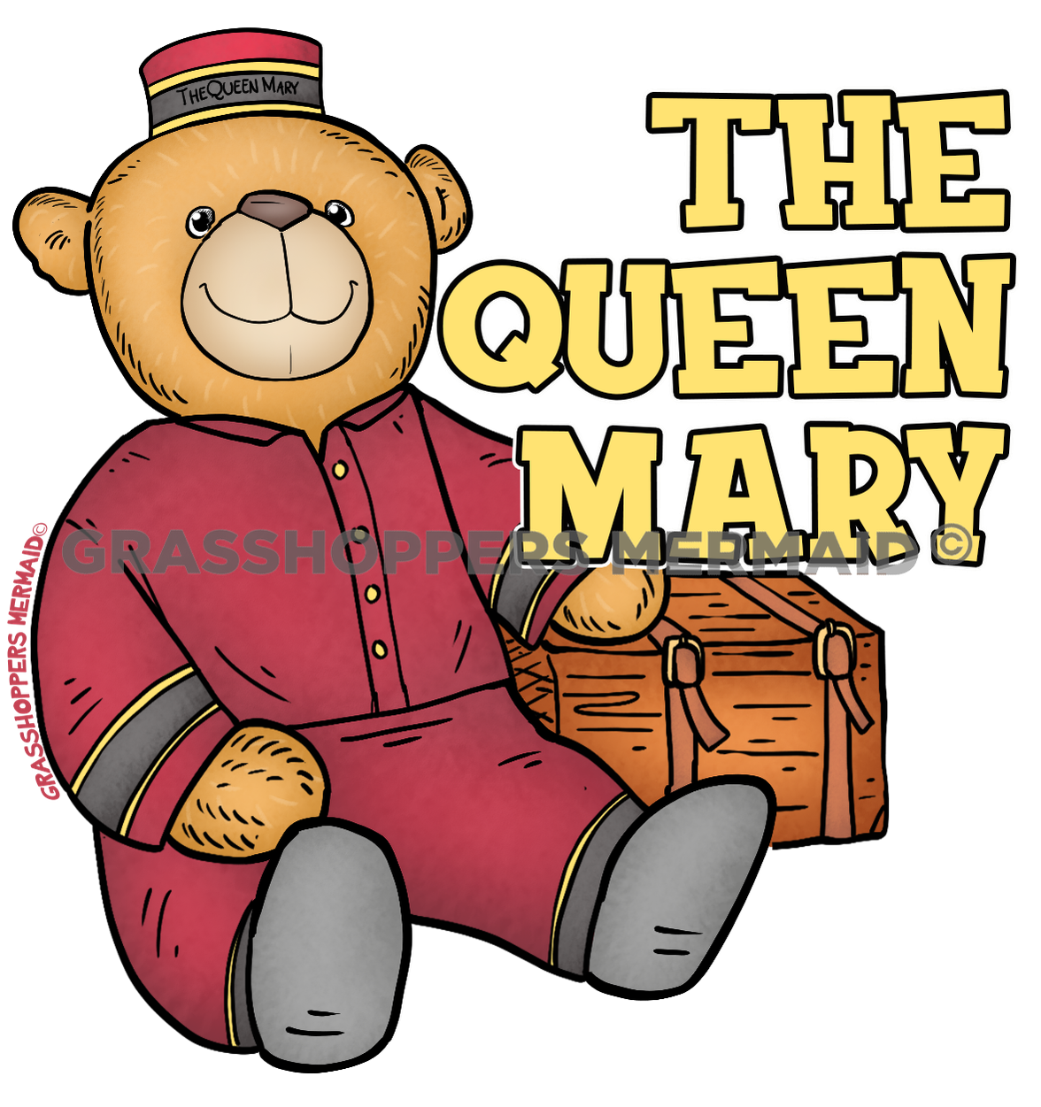 Queen Mary Stuffed Teddy