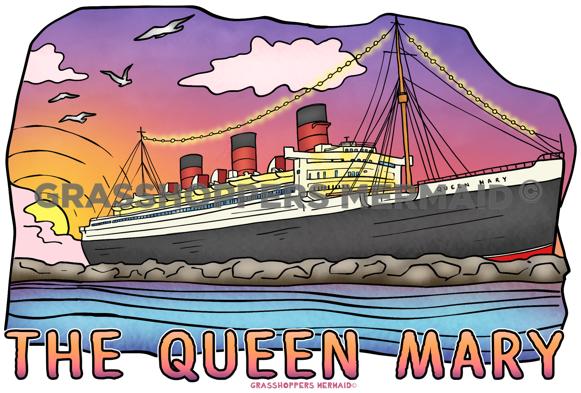 Queen Mary Sunrise