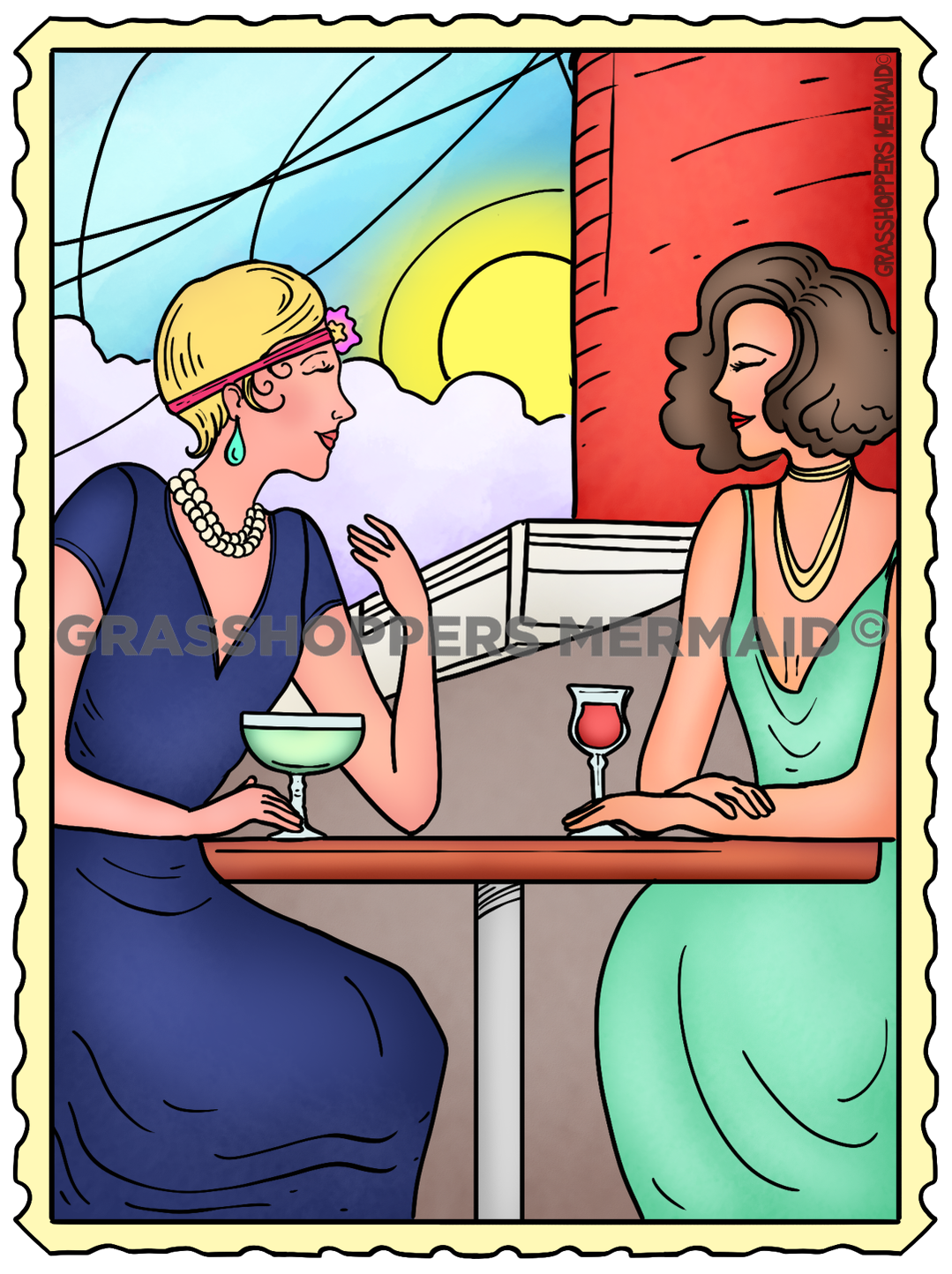 Queen Mary Vintage Drinks