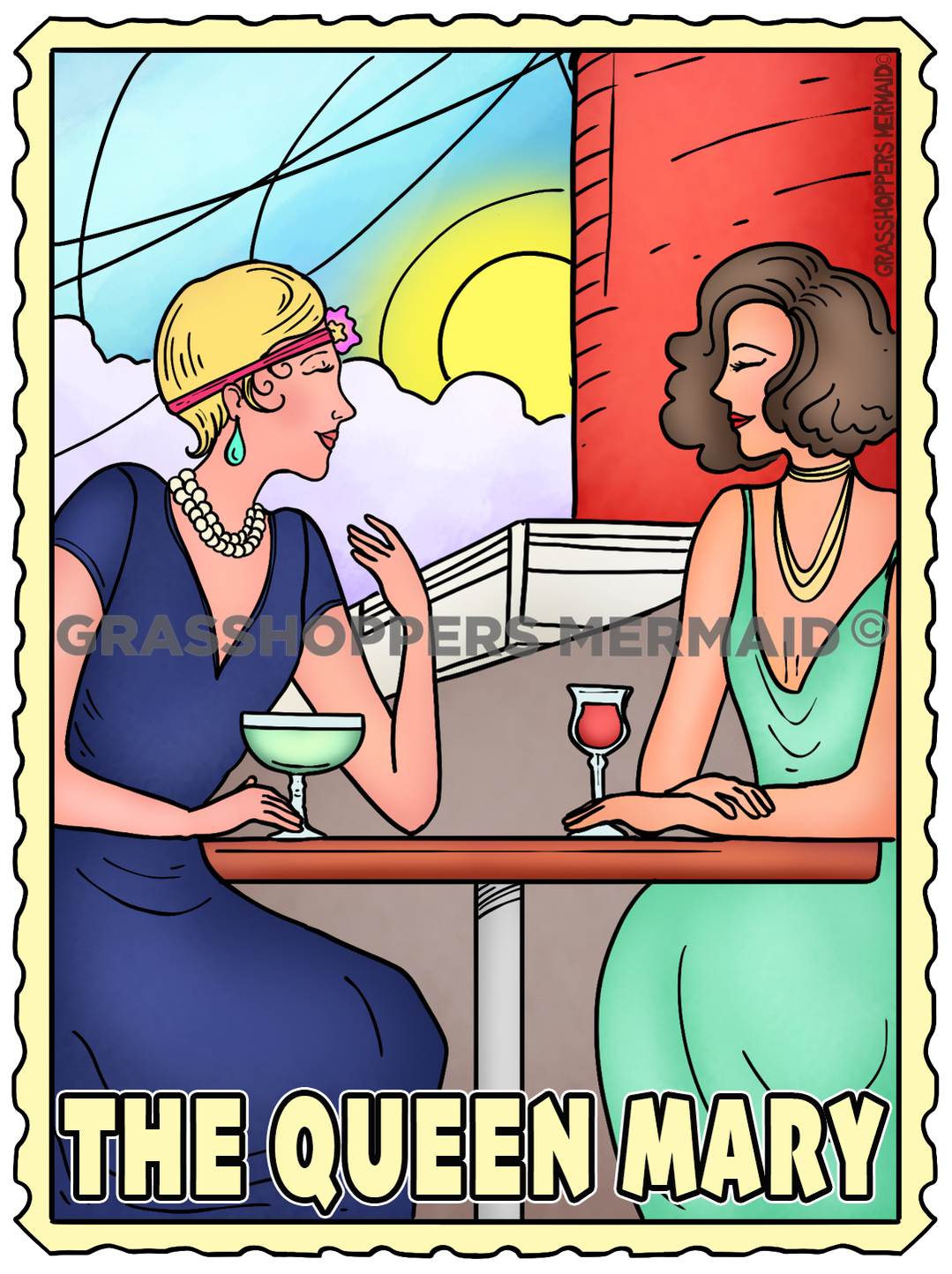 Queen Mary Vintage Drinks