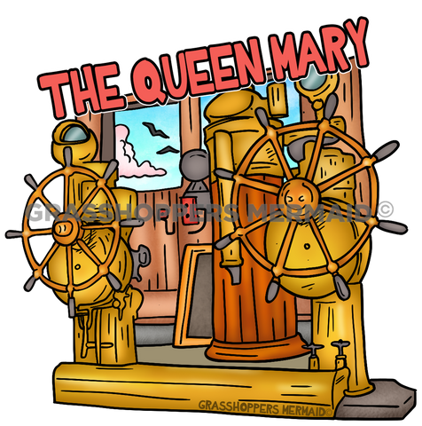 Queen Mary's Captain Wheel