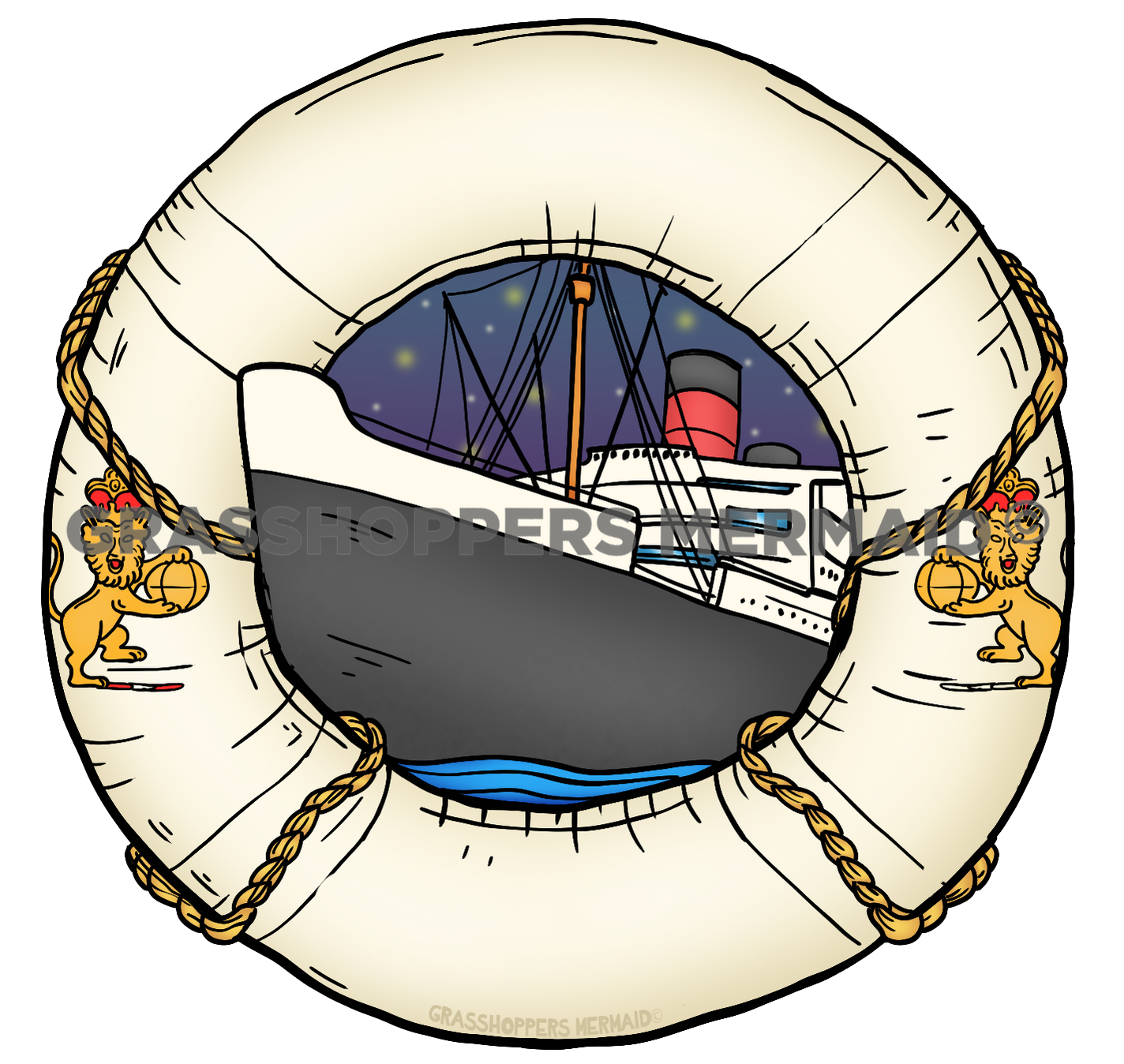 RMS Queen Mary Buoy